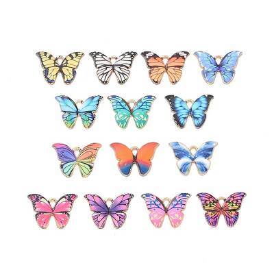 Alloy Enamel Pendants
