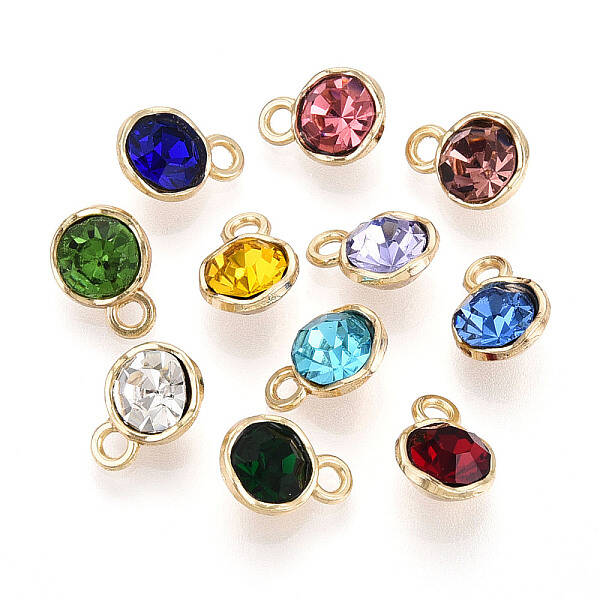 Alloy Rhinestone Pendants