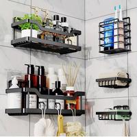 3/5 Pack Shower Organizer , Adhesive Shower Caddy with No Drilling, Large Capacity, Rustproof Stainless Steel for Bathroom Or...