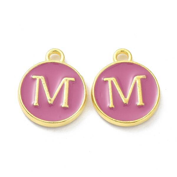 Golden Plated Alloy Enamel Charms