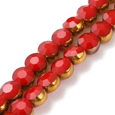Electroplate Glass Beads Strands