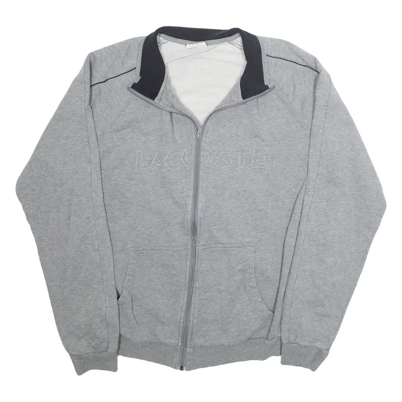 LACOSTE Mens Jacket Grey L