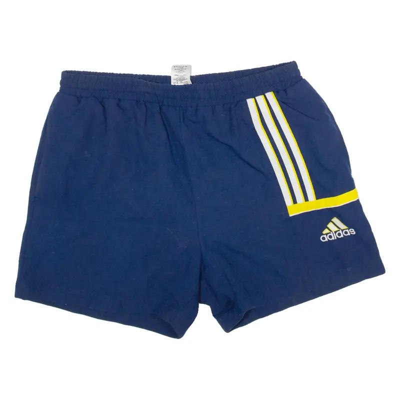 ADIDAS Mesh Lined Mens Swimming Shorts Blue M W34