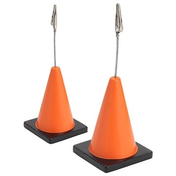 100 Promotional Construction Cone Memo Holder - Stress Reliever - ...