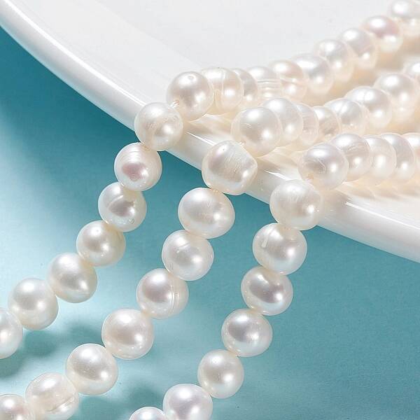 Natural Cultured Freshwater Pearl Beads Strands