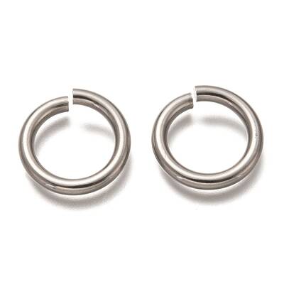 Non-Tarnish 304 Stainless Steel Jump Rings