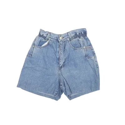 BEST Denim Shorts Blue Regular Womens S W28