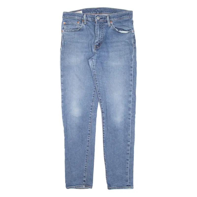 LEVI'S 512 BIG E Jeans Mens Blue Slim Tapered W32 L32