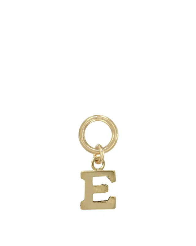 One Love Initial Charms | Metal Color: Gold | Style: E