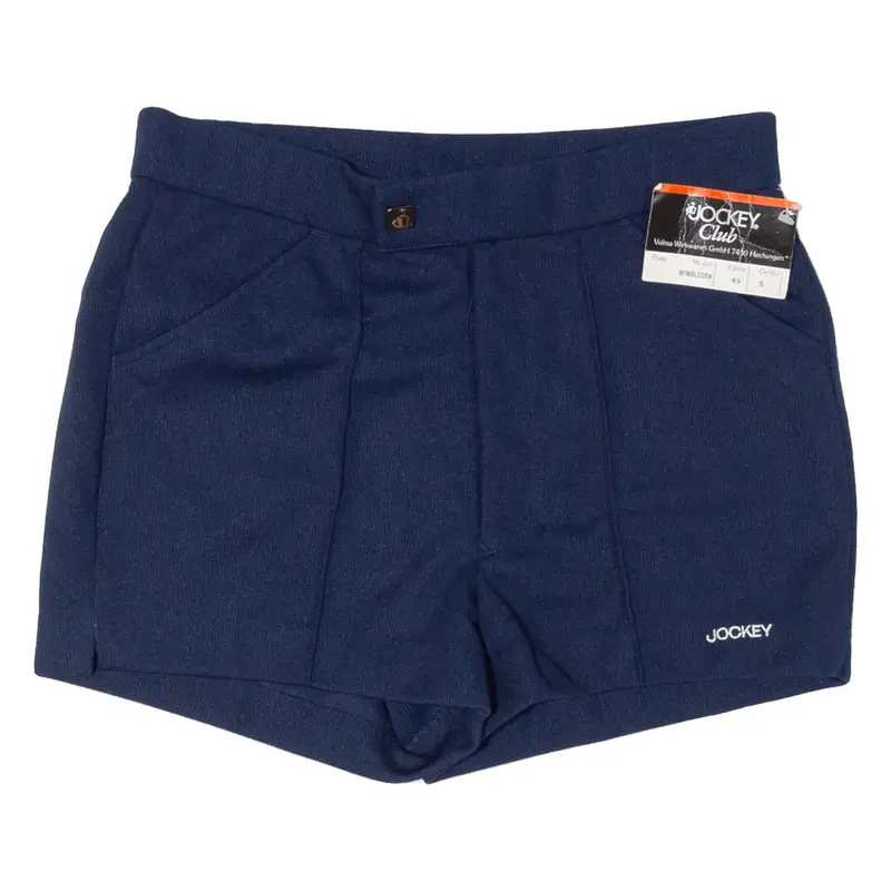 JOCKEY Womens Sports Shorts Blue 90s S W28