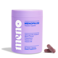 MENO Vitamins for Menopause, 30 Servings (Pack of 1) - Menopause Supplements for Women with Black Cohosh & Ashwagandha KSM-66...