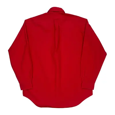 Blake Ralph Lauren Shirt - Large Red Cotton