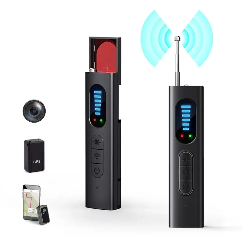 Hidden Camera Detector, Camera Detector, Eavesdropping Device & Hidden Camera Detector with 5 Sensitivity Levels & Profession...