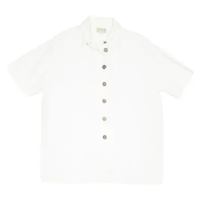 FEEL GOOD Womens Blouse Beige Collared L