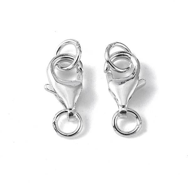 925 Sterling Silver Lobster Claw Clasps