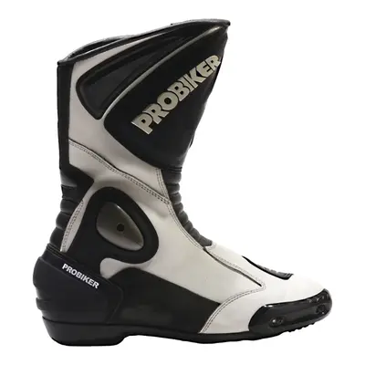 PROBIKER Biker Boots Black Synthetic Mens UK 8