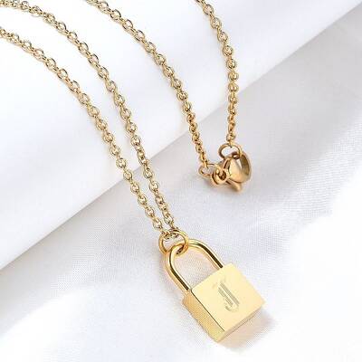 304 Stainless Steel Rolo Chain Pendant Necklaces