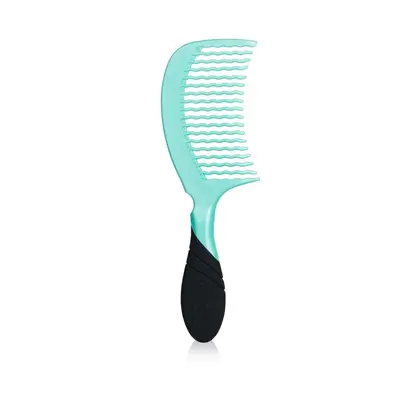 Wet Brush Detangling - Pro Purist Plastic Comb Blue Detangling