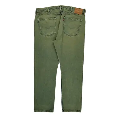 501 Levis Jeans - 40W 29L Green Cotton