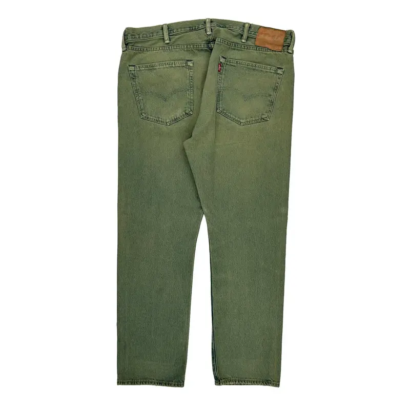 501 Levis Jeans - 40W 29L Green Cotton