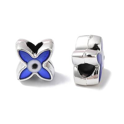 CCB Plastic Enamel European Beads