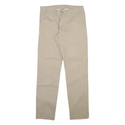 CARHARTT Mens Trousers Beige Slim Straight W31 L32
