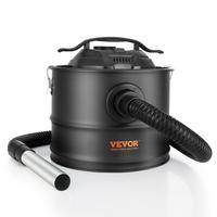 VEVOR Ash Vacuum Cleaner, 4 Gallon with 1200W Powerful Suction, Ash Vac Collector with 47.2 in Flexible Hose, for Fireplaces,...
