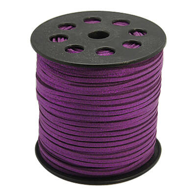 Glitter Powder Faux Suede Cord