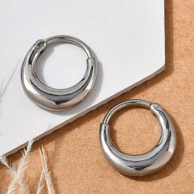 316 Surgical Stainless Steel Hoop Earrings