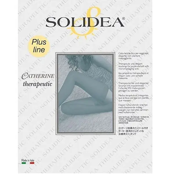 Solidea Catherine Ccl2 Plus Closed Toe Stockings 25 32mmHg Natur ML