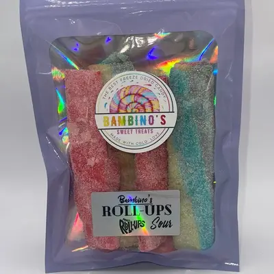 SOUR Fruit  Roll Ups Freeze Dried