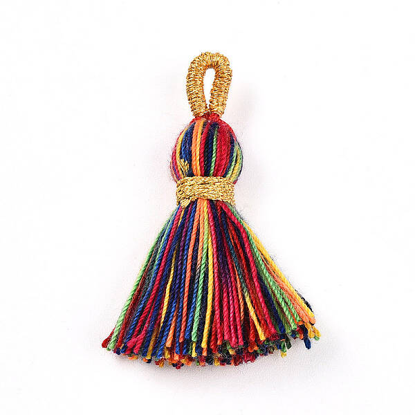 Polycotton(Polyester Cotton) Tassel Pendant Decorations