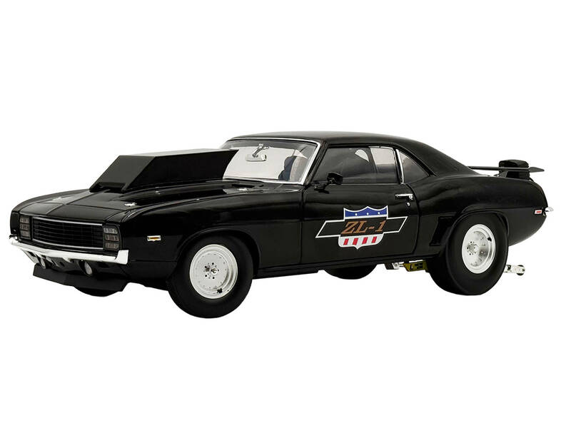 1969 Chevrolet Camaro ZL-1 Drag Outlaws Black Limited Edition to 372 pieces Worldwide 1/18 Diecast Model Car by ACME