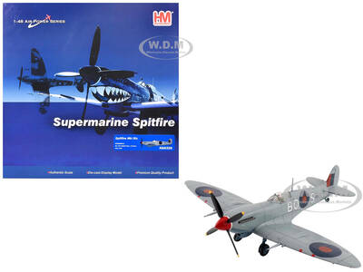 Supermarine Spitfire Mk IXc Fighter Aircraft MA466, BQ-S, No. 451 Squadron, Corsica (1944) Royal Australian Air Force Air ...