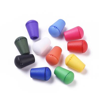 Plastic Detachable Bell Stopper Cord Ends