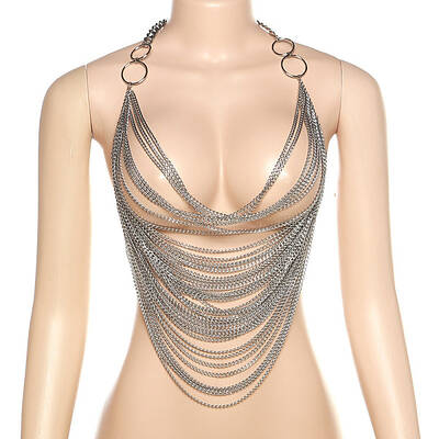 Alloy Multilayer Sexy Nightclub Body Chains