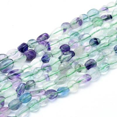 Natural Fluorite Beads Strands