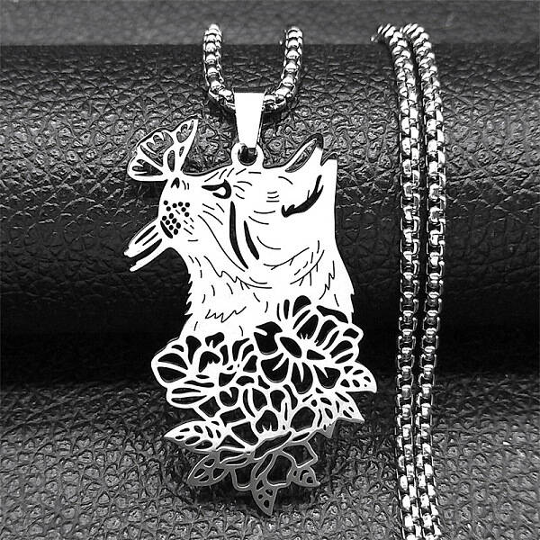304 Stainless Steel Pendant Necklaces