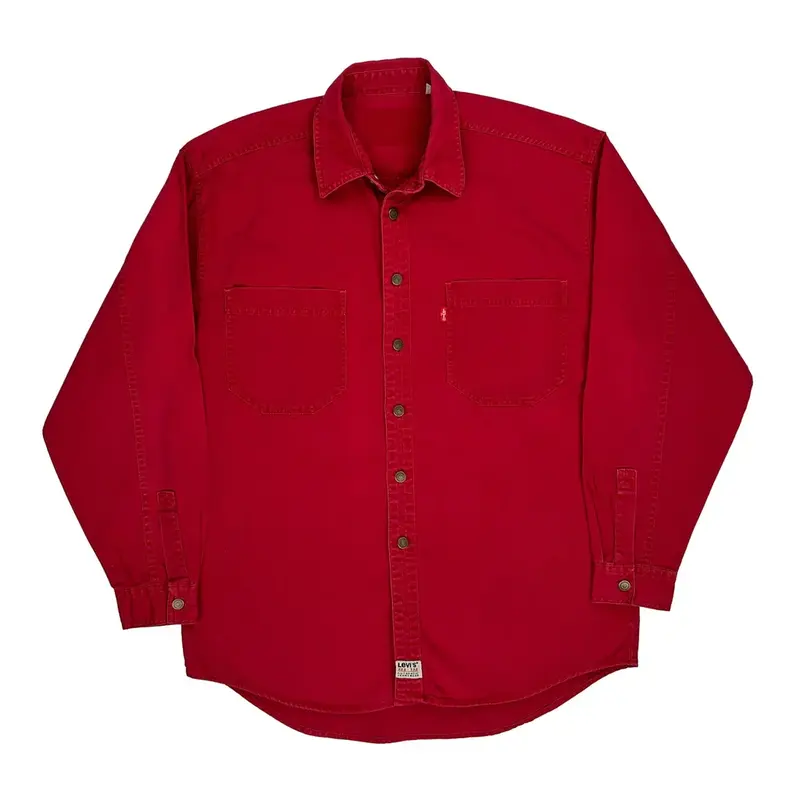 Levis Shirt - XL Red Cotton