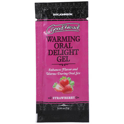 Goodhead - Warming Oral Delight Gel - Strawberry - 0.24 Oz Bulk