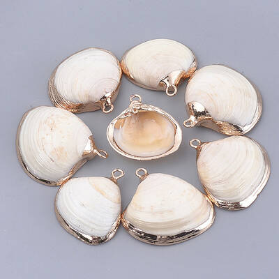 Electroplate Shell Pendants