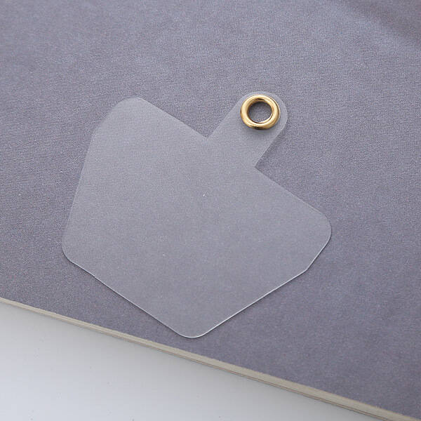 PVC Plastic Mobile Phone Anti-Loss Transparent Gasket Clamp