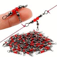T-shaped Fishing Swivel Connector, 20pcs/set Anti-twist & Line Protection Fishing Swivel,  Corrosion Resistant Fishing Acc...