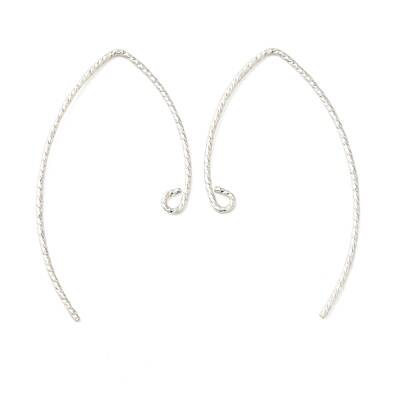 925 Sterling Silver Marquise Ear Wire