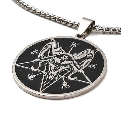 Non-Tarnish 201 Stainless Steel Pendant Necklaces