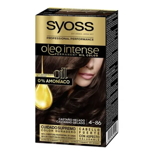 Syoss Oleo Permanent Intense Color 4-86 Ice Brown