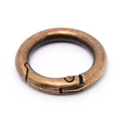 Alloy Spring Gate Rings