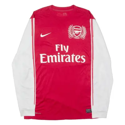 NIKE 2011-12 Arsenal 125th Anniversary Home Mens Football Shirt Jersey Red M