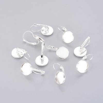 Brass Leverback Earring Findings