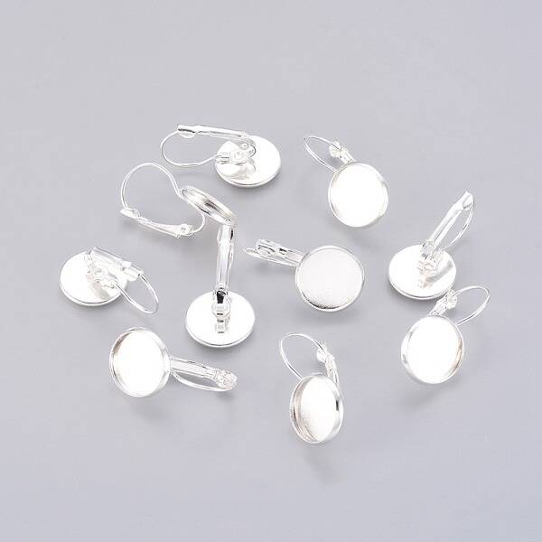 Brass Leverback Earring Findings